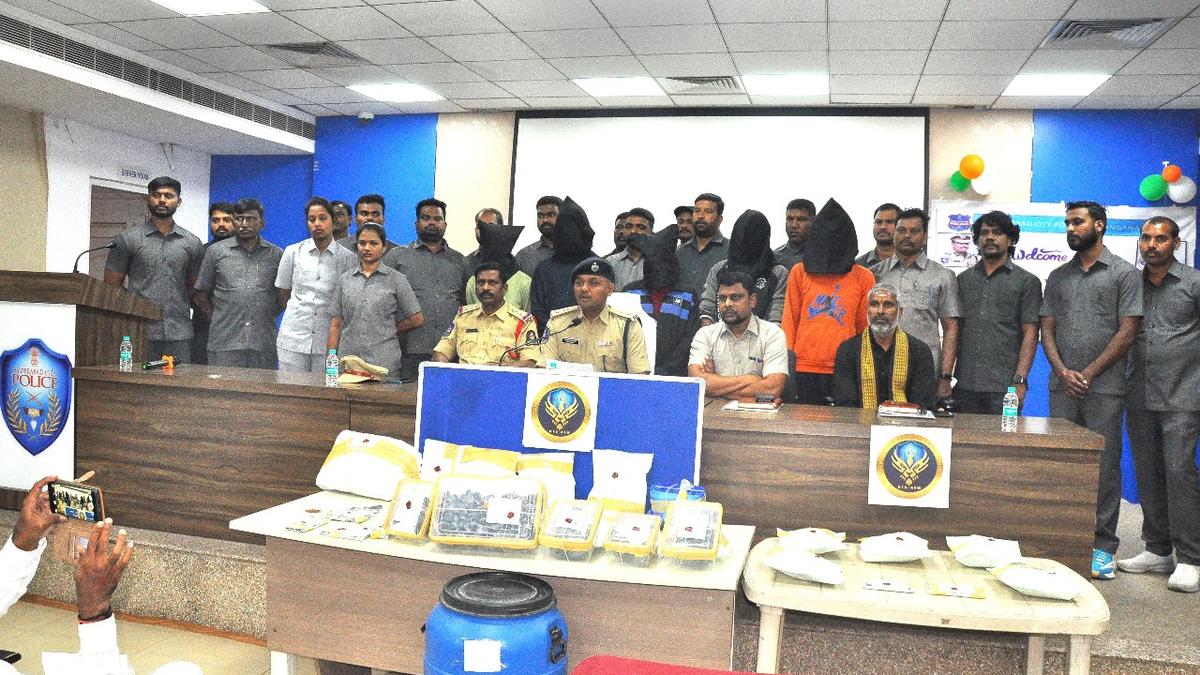 Five arrested with ₹70 lakh worth hash oil and ganja in Hyderabad