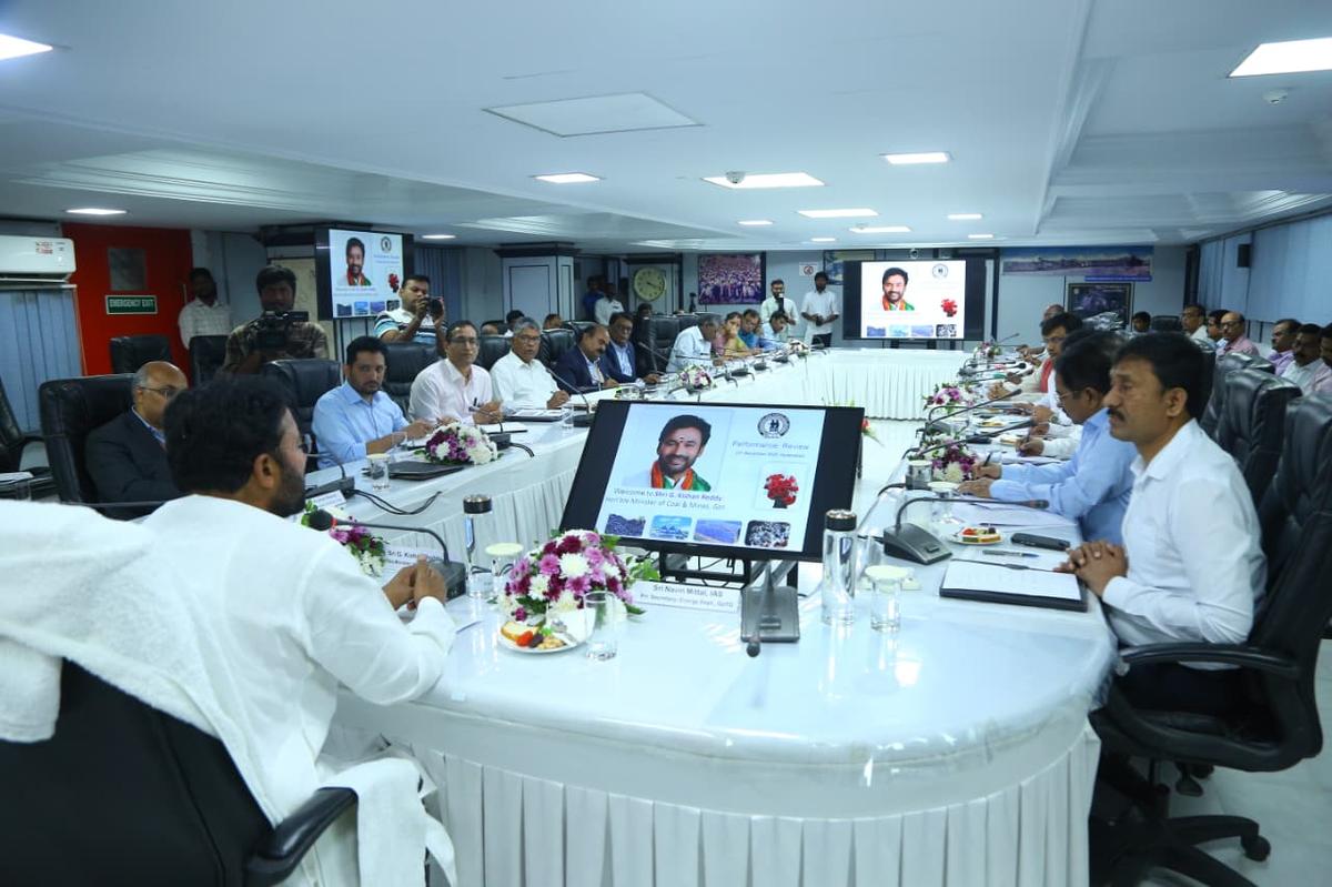 thehindu.com - The Hindu Bureau - Focus on coal price rationalisation, quality improvement and workers' welfare: Union Coal Minister G. Kishan Reddy tells SCCL