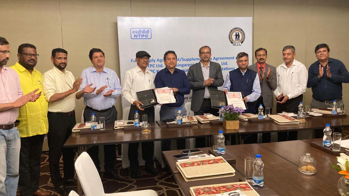 Singareni, NTPC sign four pacts on coal supply, advance payment, flexibility