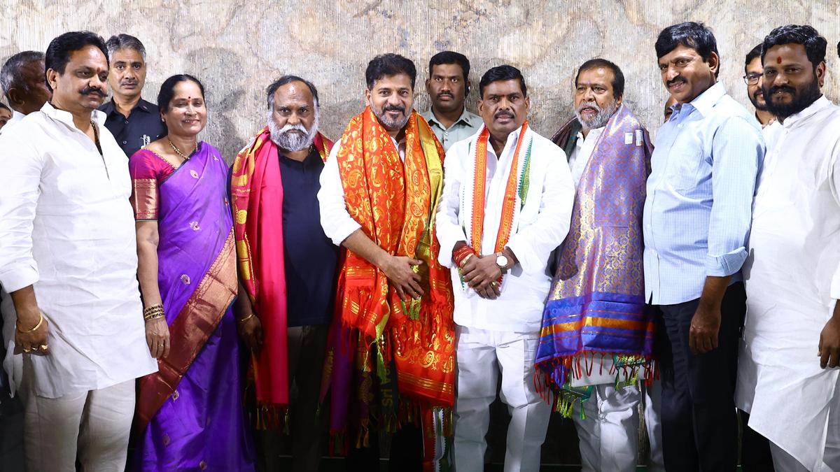 BRS loses its 10th MLA to Congress as Patancheru MLA jumps ship