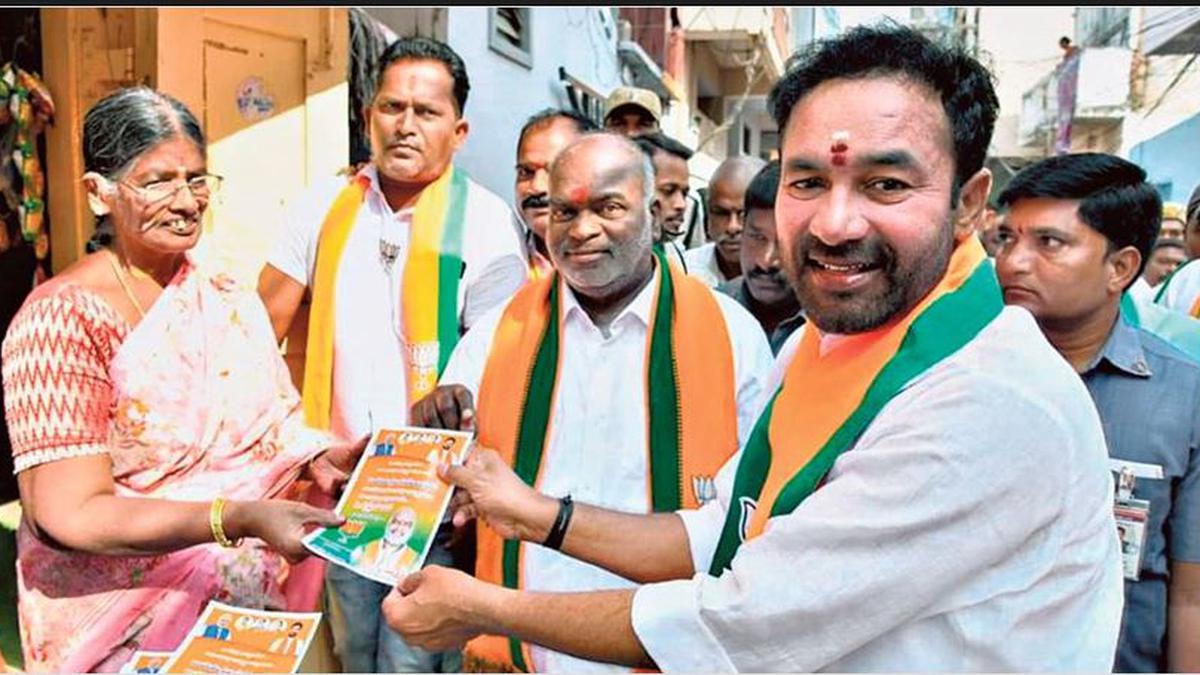 Former MLAs campaign in a once-saffron stronghold in Amberpet