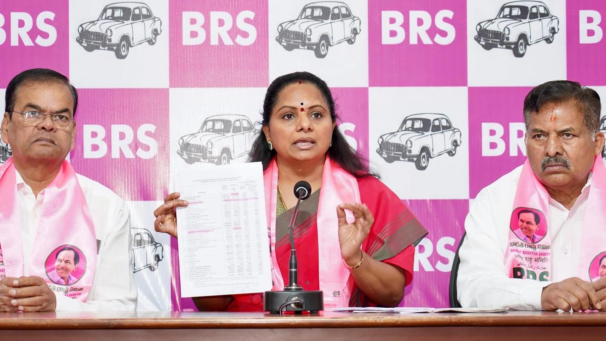 CM conspiring against KCR, his family in connivance with BJP: Kavitha