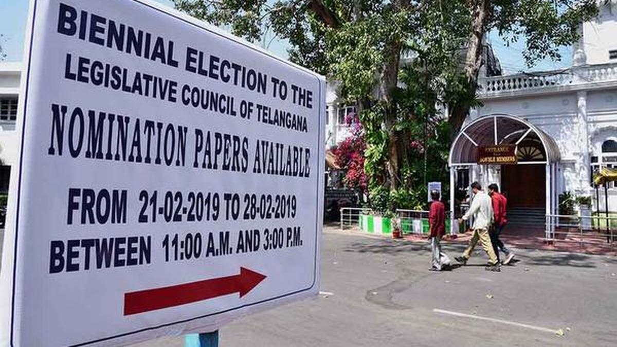 TRS names four for MLC seats The Hindu