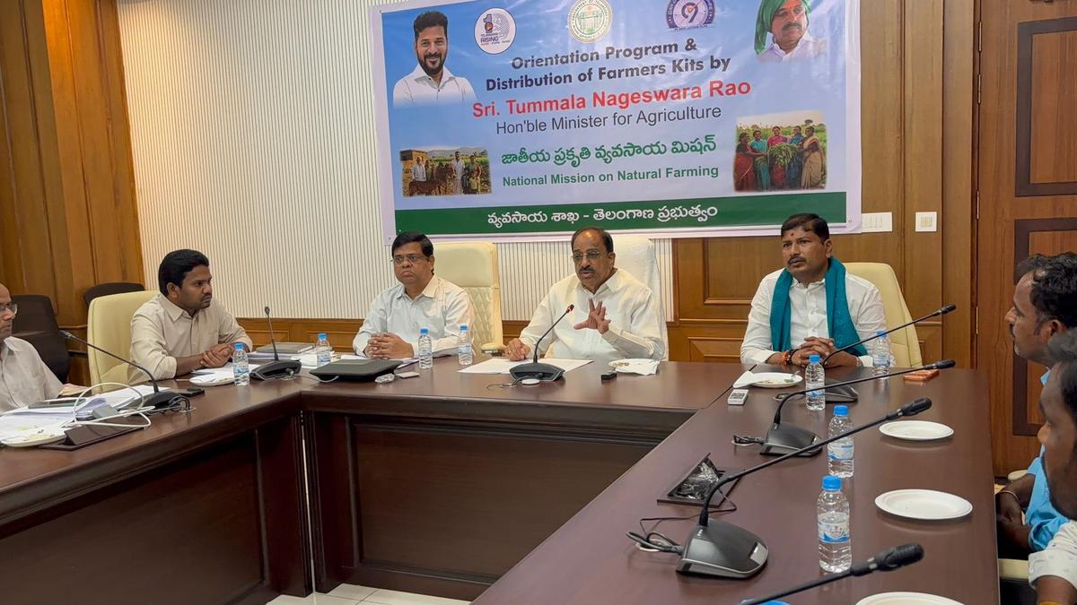 thehindu.com - The Hindu Bureau - Government plans natural farming in over 61,000 acres from kharif