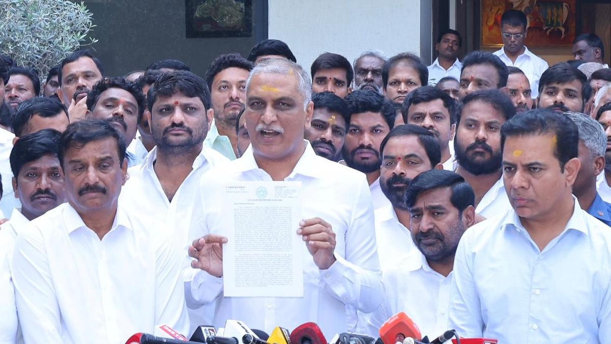 Harish Rao says SIT notice is another attempt at diversion politics