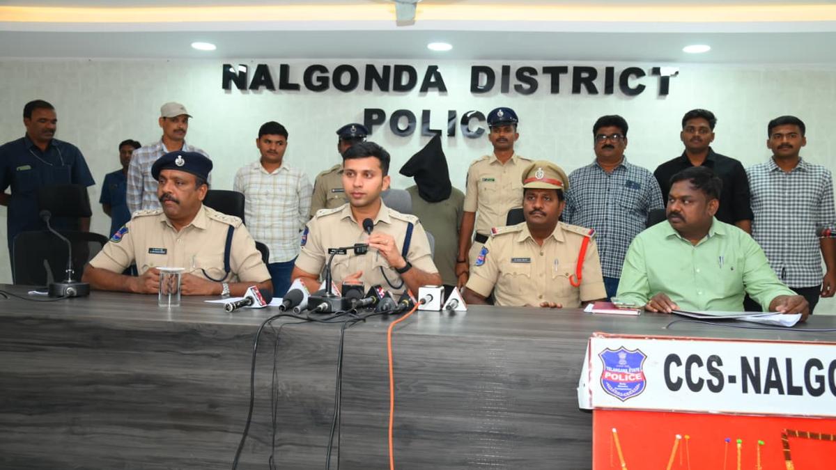Nalgonda police arrest man from Madhya Pradesh for theft, recover 600 grams of gold worth ₹85 lakh