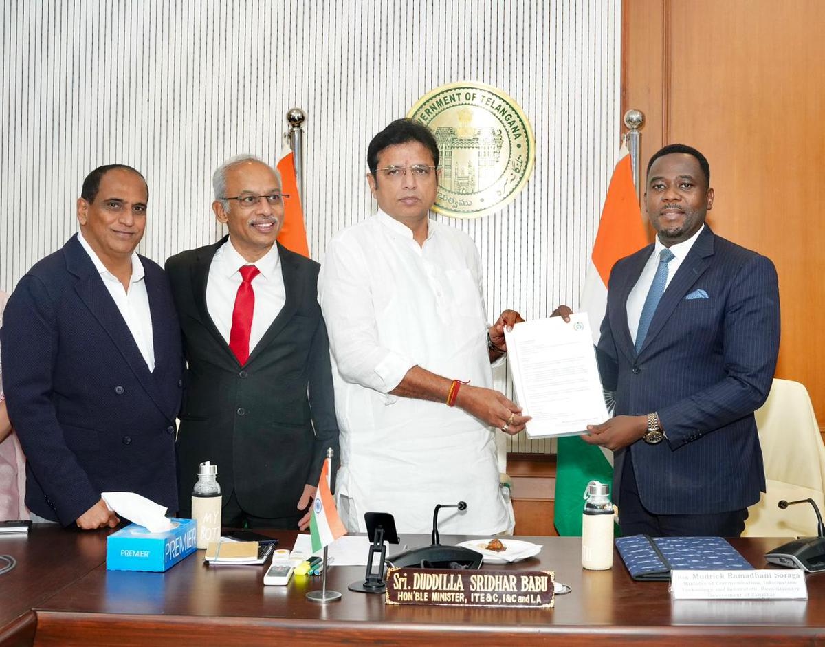 thehindu.com - The Hindu Bureau - Telangana to support Tanzania's digital economy transition