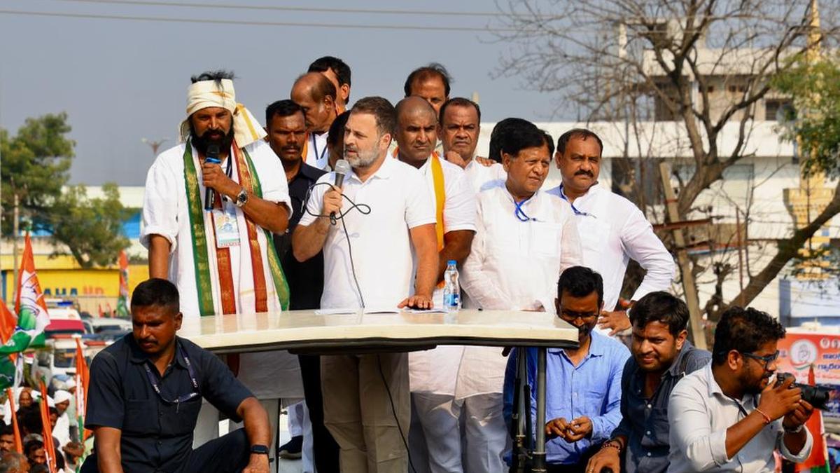 Congress will implement six guarantees to provide support to every family of Telangana after coming to power: Rahul Gandhi