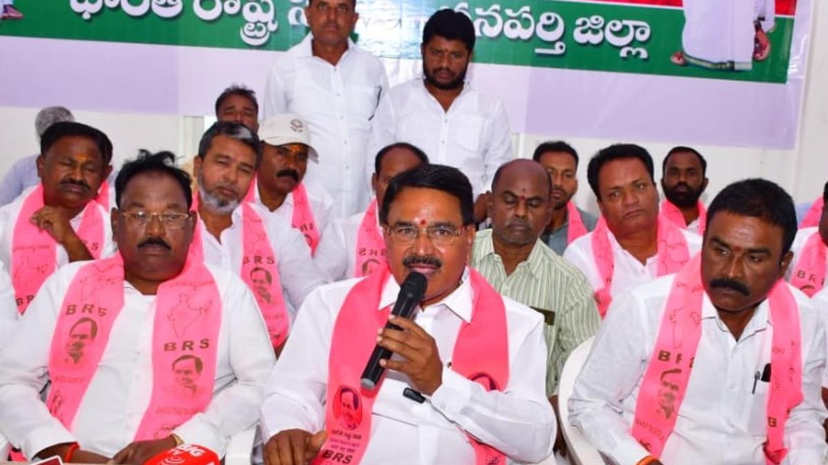 BRS blames BJP govt. at Centre, Congress govt. in State for helping AP draw excessive water