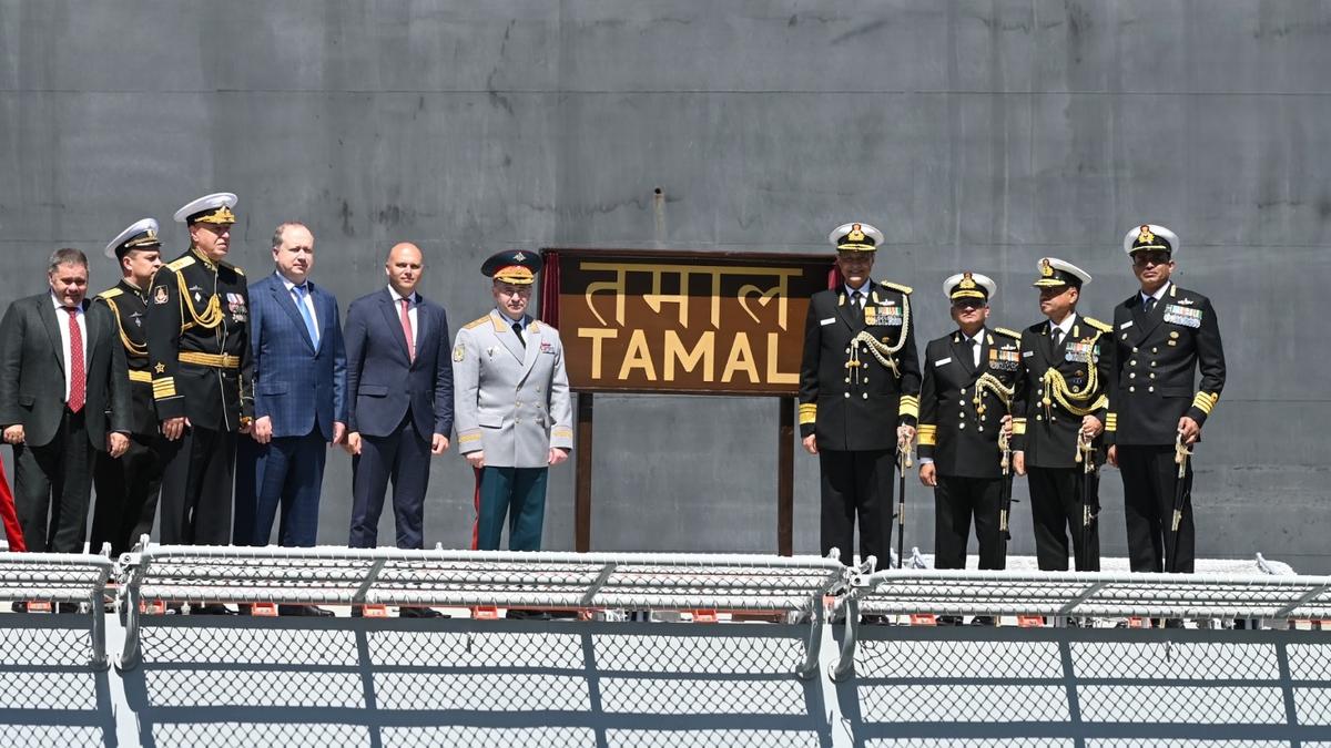 INS Tamal commissioned in Kaliningrad, marks end of foreign-built Indian Navy warships