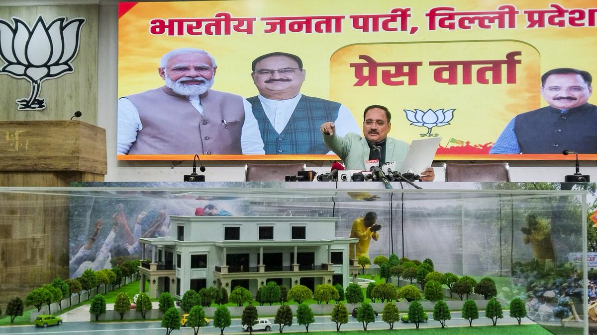 CAG report exposes Arvind Kejriwal’s ‘black deeds’; real cost of ‘Sheesh Mahal’ ₹75-80 crore: BJP