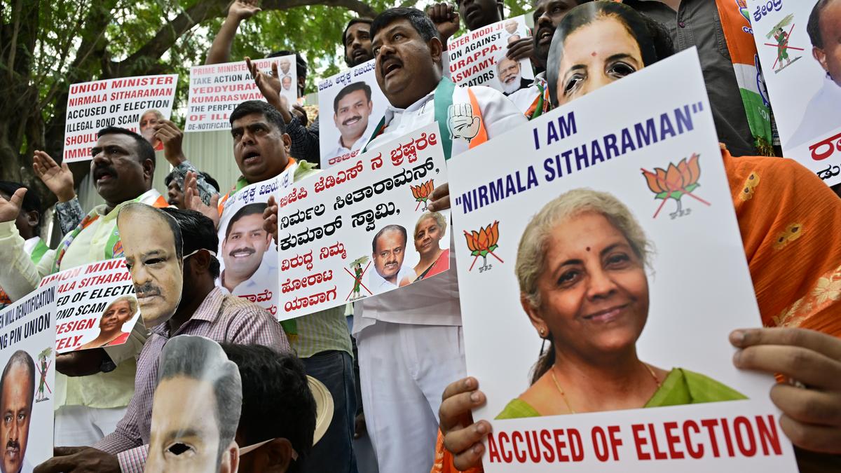 FIR against Nirmala Sitharaman, Nadda and others in connection with electoral bond scheme