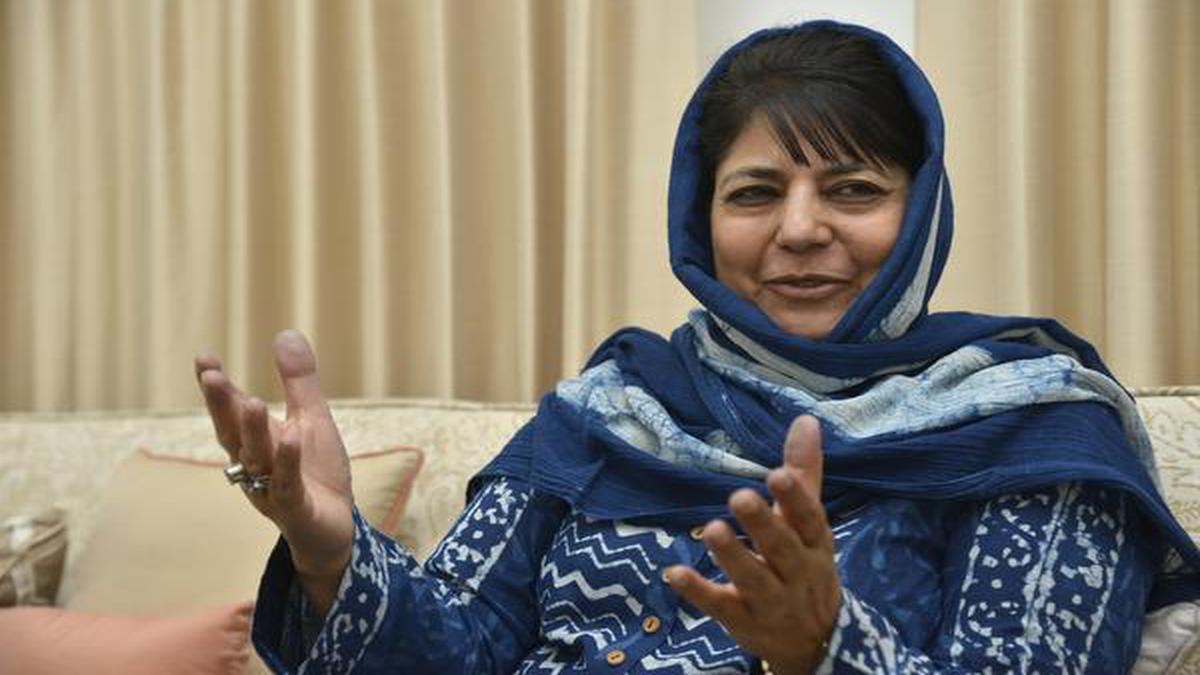 Mehbooba targets Omar over remarks against banned Jamaat