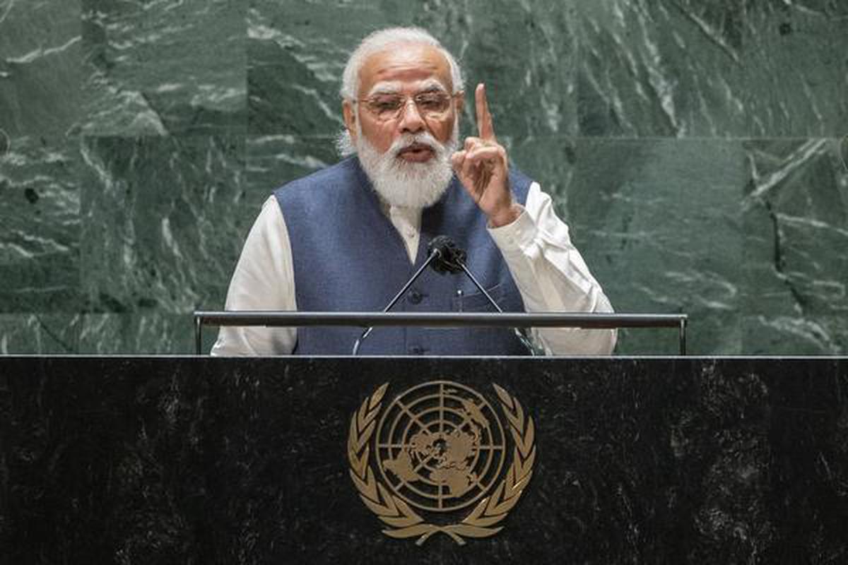 India is the mother of all democracies, says Modi at U.N. General Assembly  - The Hindu