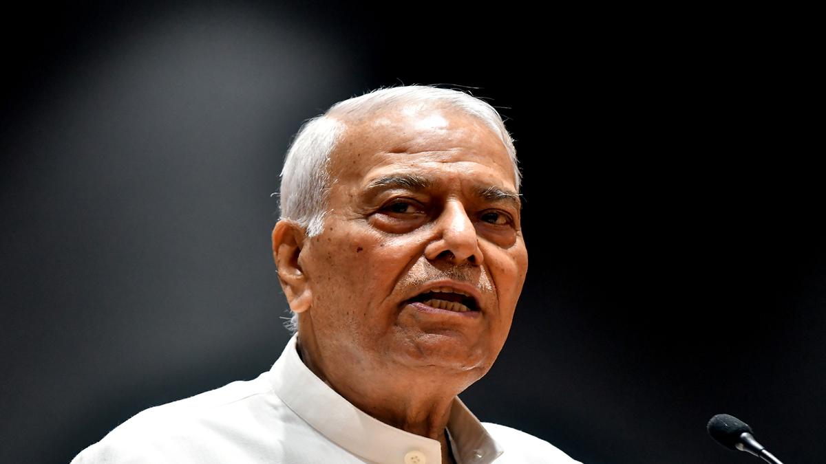 Yashwant Sinha bats for sedition law repeal