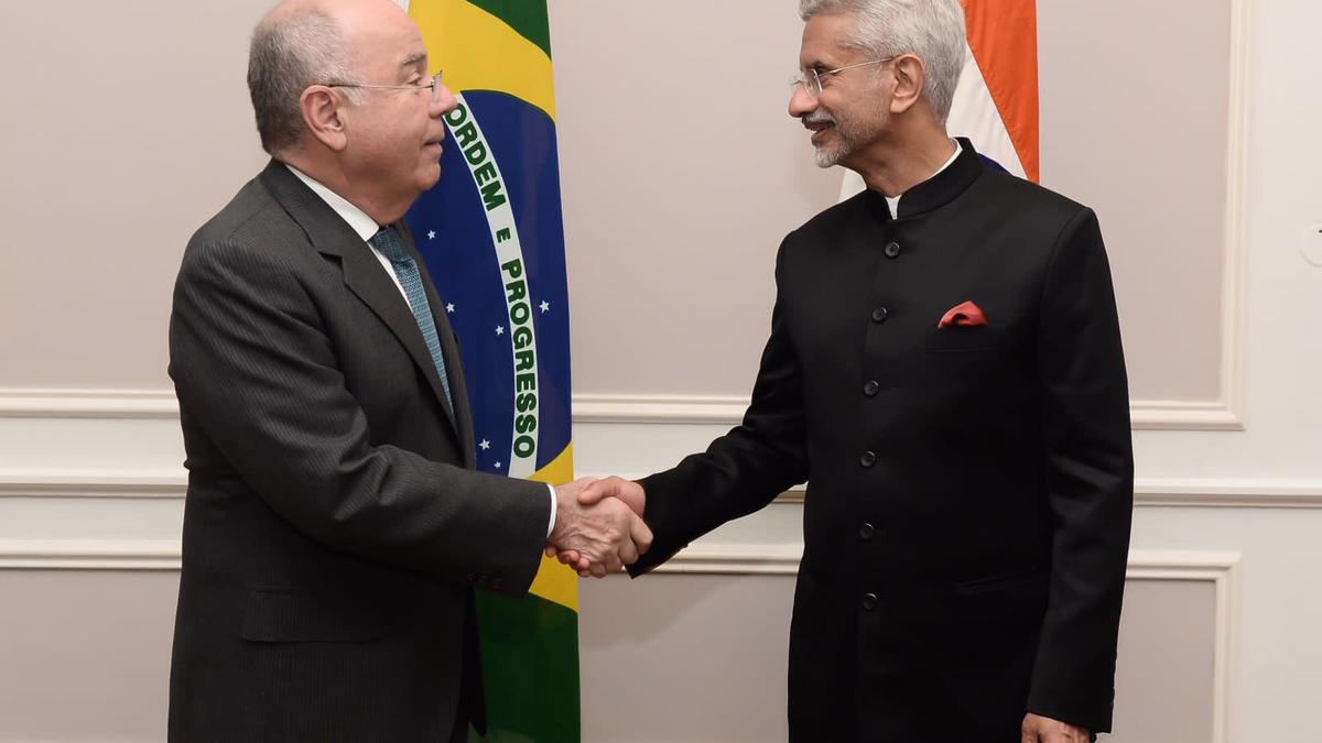 Jaishankar, Brazilian counterpart hold talks on advancing cooperation in BRICS, IBSA, G20 blocs