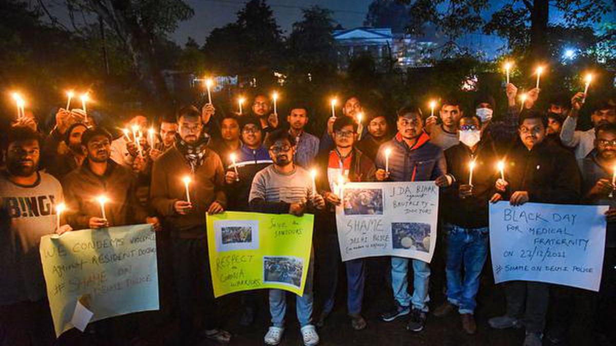 Why are hundreds of resident doctors on strike in Delhi?