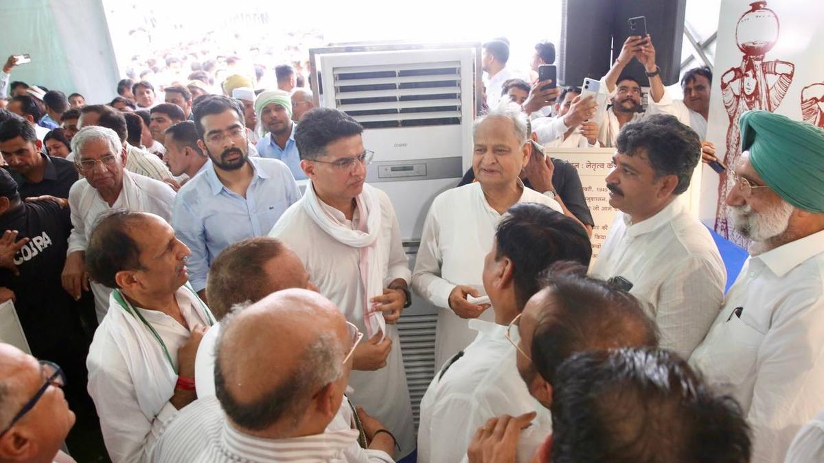 Congress leaders unite at Rajesh Pilot memorial event in Rajasthan