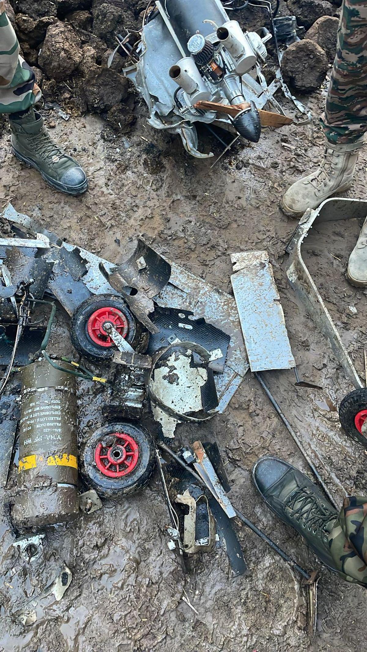 Pictures of Kamikaze drone recovered Pictures of Kamikaze drone recovered