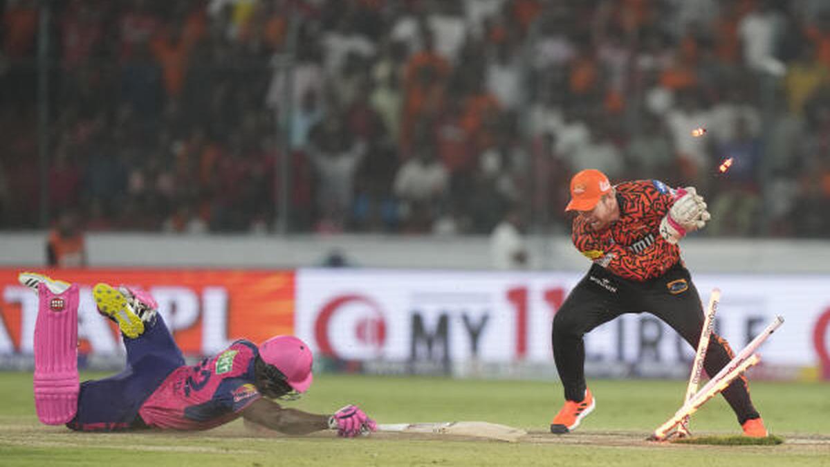 IPL-17 |  Les Sunrisers réussissent un braquage d’un point avec une victoire palpitante au dernier ballon contre les Royals