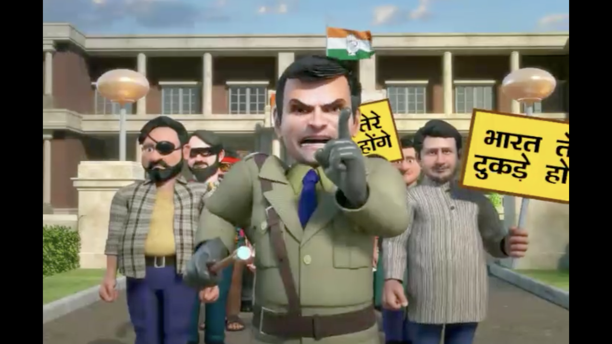 BJP puts out animation video of Rahul Gandhi on ‘Bharat Jodo Yatra’