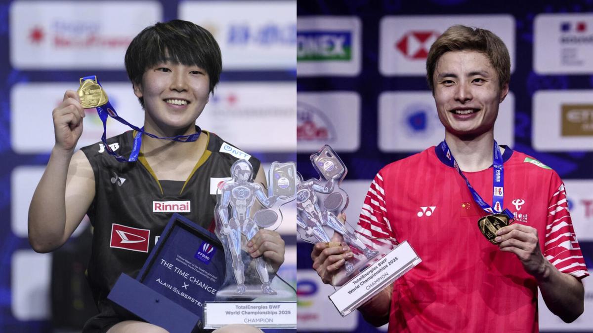 Badminton World Championship: China’s Shi clinches maiden men’s world title, Japan’s Yamaguchi wins third crown in women’s