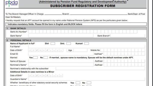 No more Atal Pension Yojana benefits for Income Tax payers from October 1