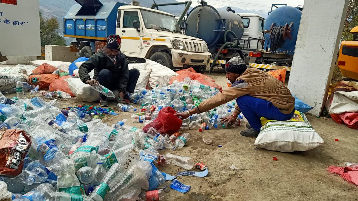 In Uttarakhand, point and shoot plastic