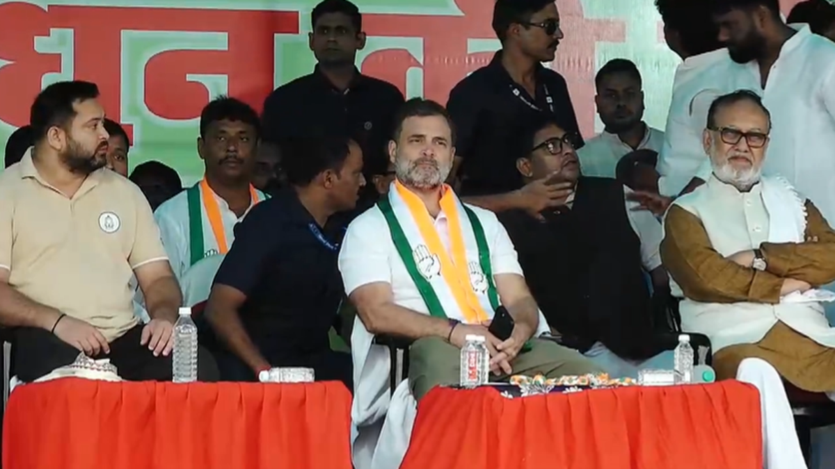 Bihar Assembly polls: BJP running government through remote control using Nitish's face, alleges Rahul