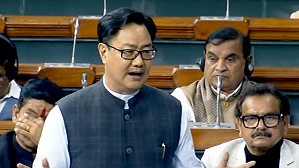 Seeking reports from R&AW on judges not usual, says Law Minister Kiren Rijiju in Lok Sabha