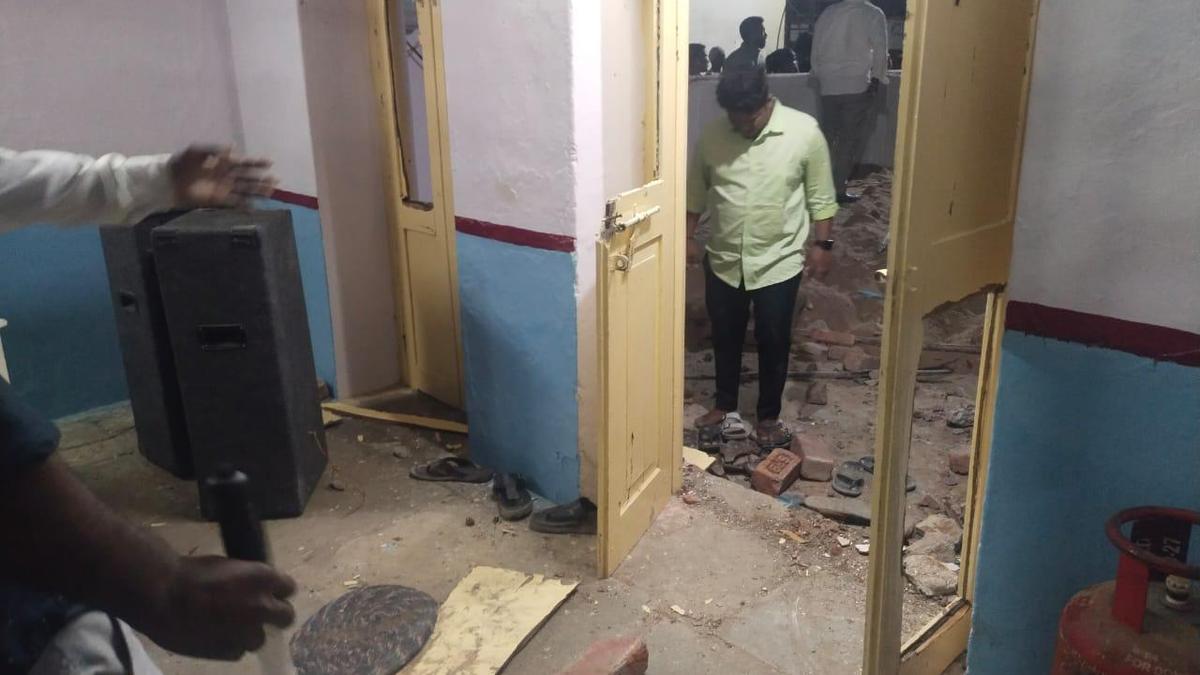 Church ransacked, 14 injured in group clashes in Telangana’s Janwada