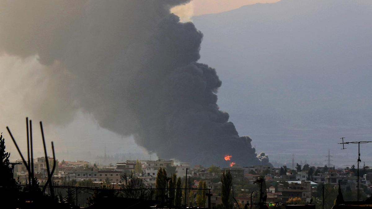 Israeli airstrikes pound the eastern Lebanon city of Baalbek