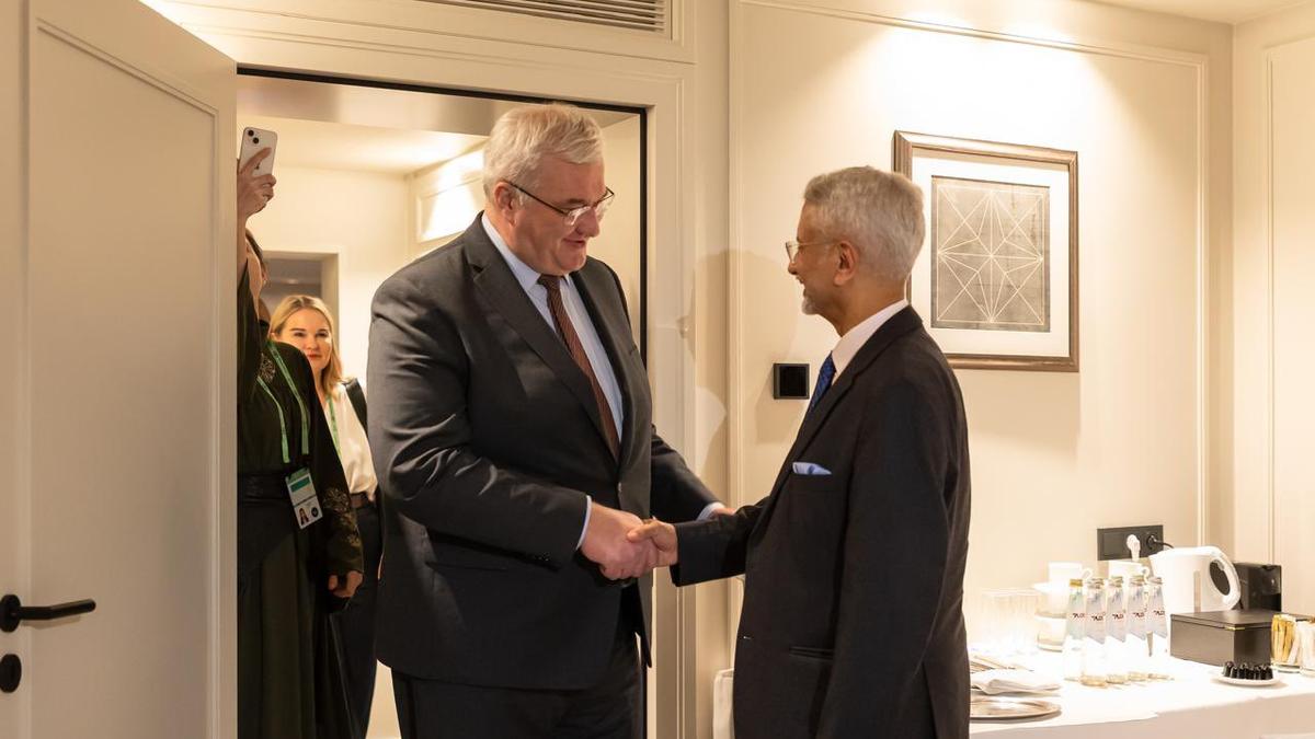 Munich Security Conference: Jaishankar meets Ukrainian counterpart Andrii Sybiha