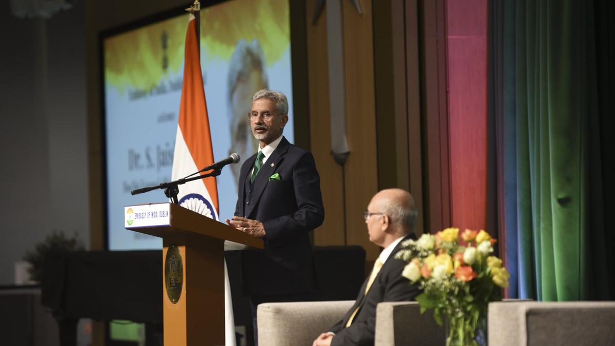 EAM Jaishankar’s Ireland visit: Terrorism perennial challenge to be dealt with commitment