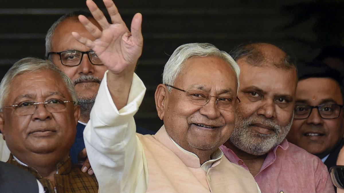 Nitish Kumar distributes portfolios; retains Home, General Administration departments