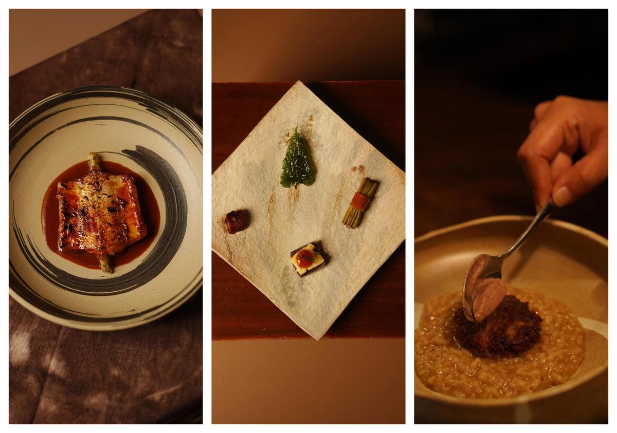 The menu changes seasonally The menu changes seasonally