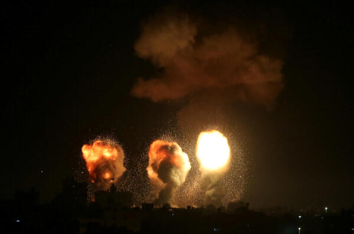 Israel strikes Gaza after rocket fired from enclave