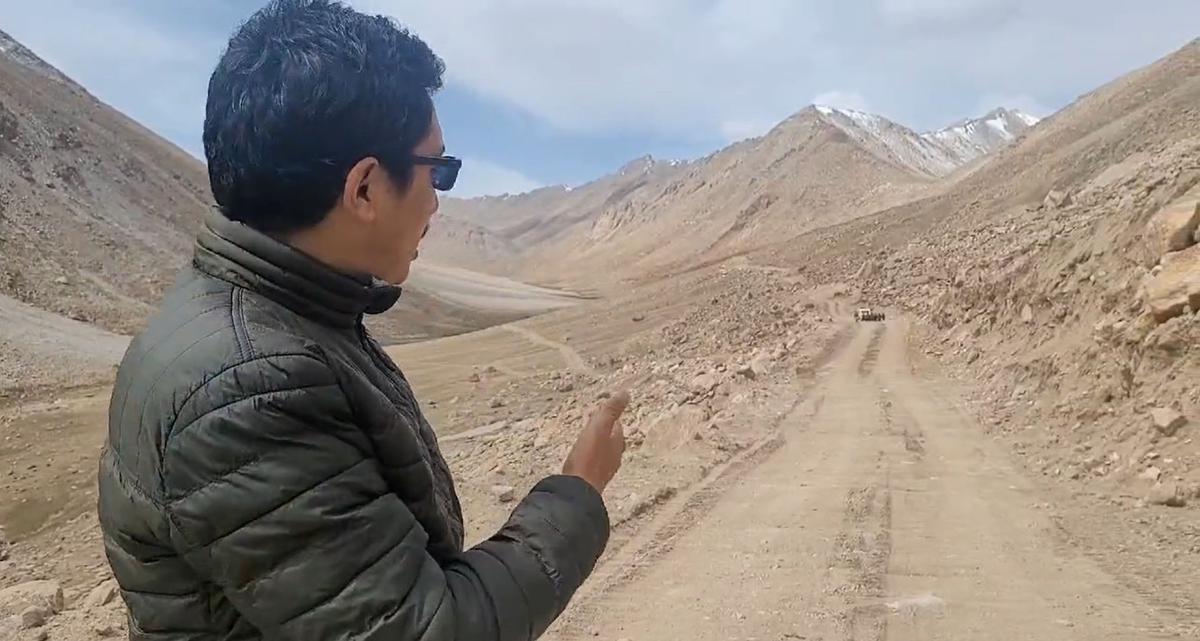 World's highest motorable road at 18,600 ft inaugurated in Ladakh - The  Hindu