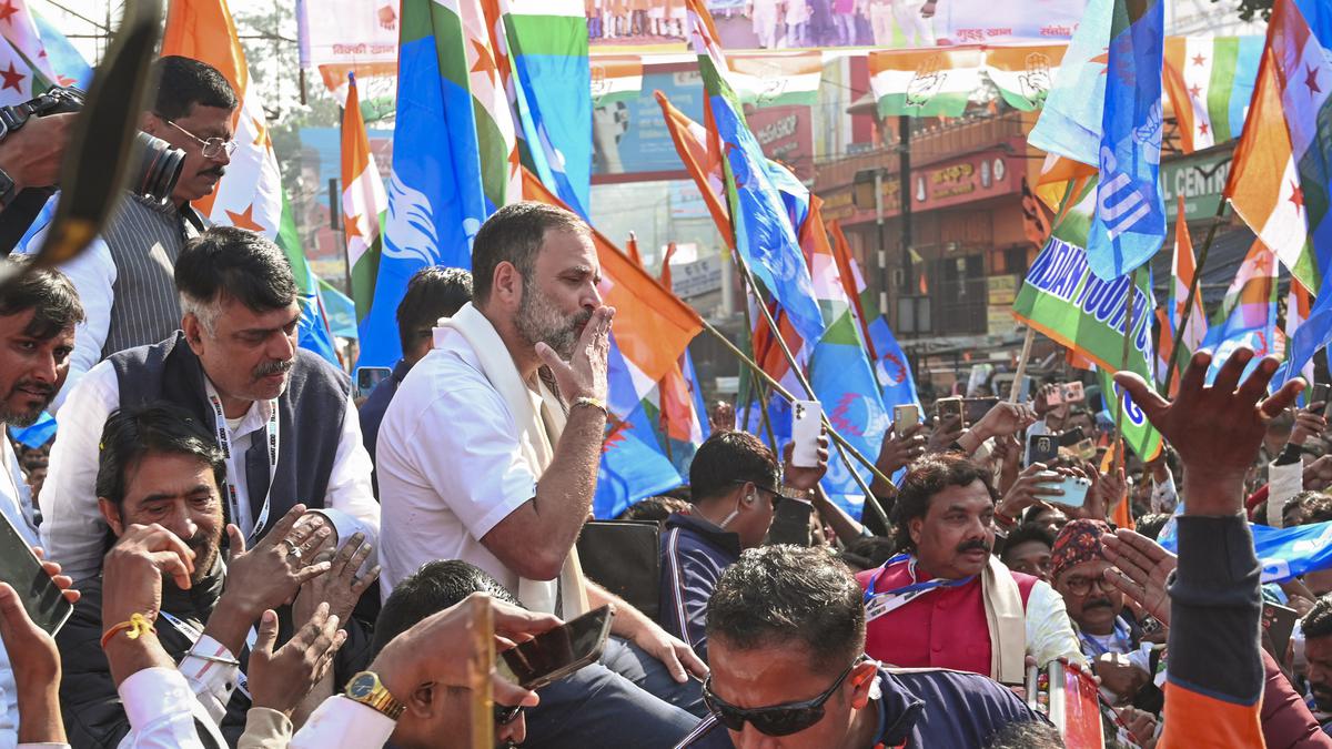 Congress stands for Jal-Jungle-Jamin of tribal people, says Rahul Gandhi