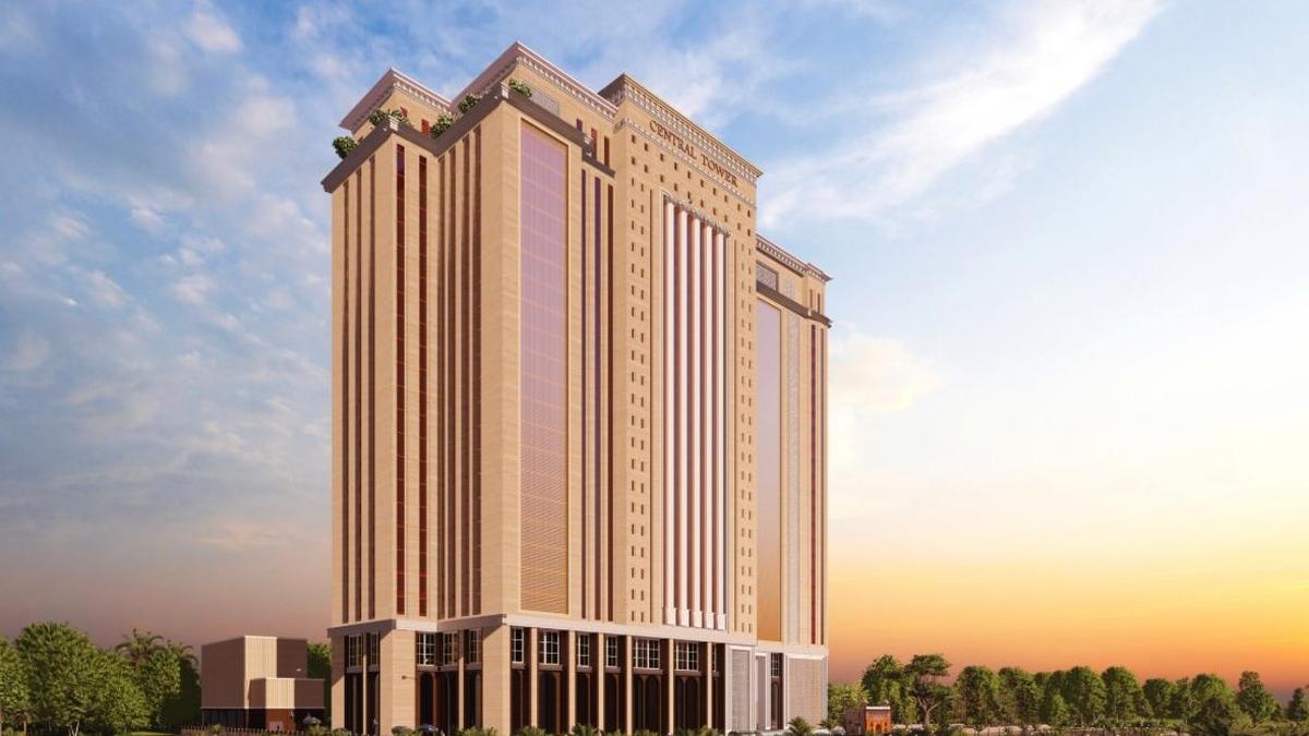 27-storey landmark takes shape at Central Square, to be ready in 2027