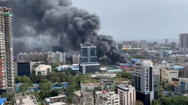 Fire breaks out on film set in Mumbai’s Andheri