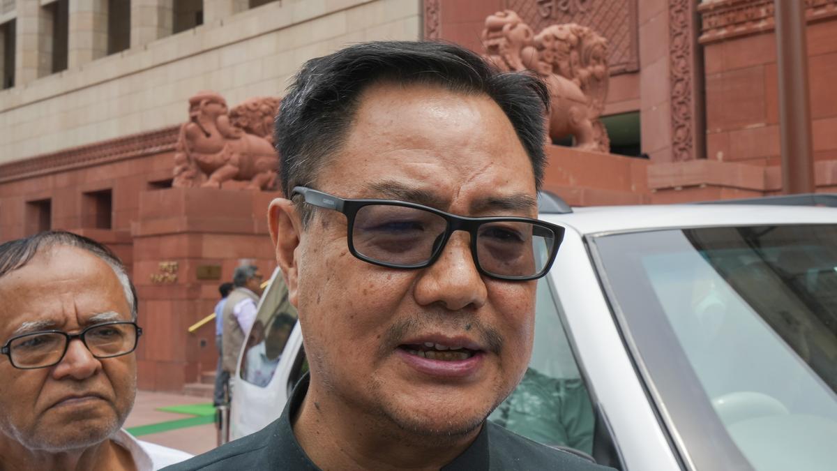 Pressure from poor Muslim groups to amend Waqf Act, says Kiren Rijiju