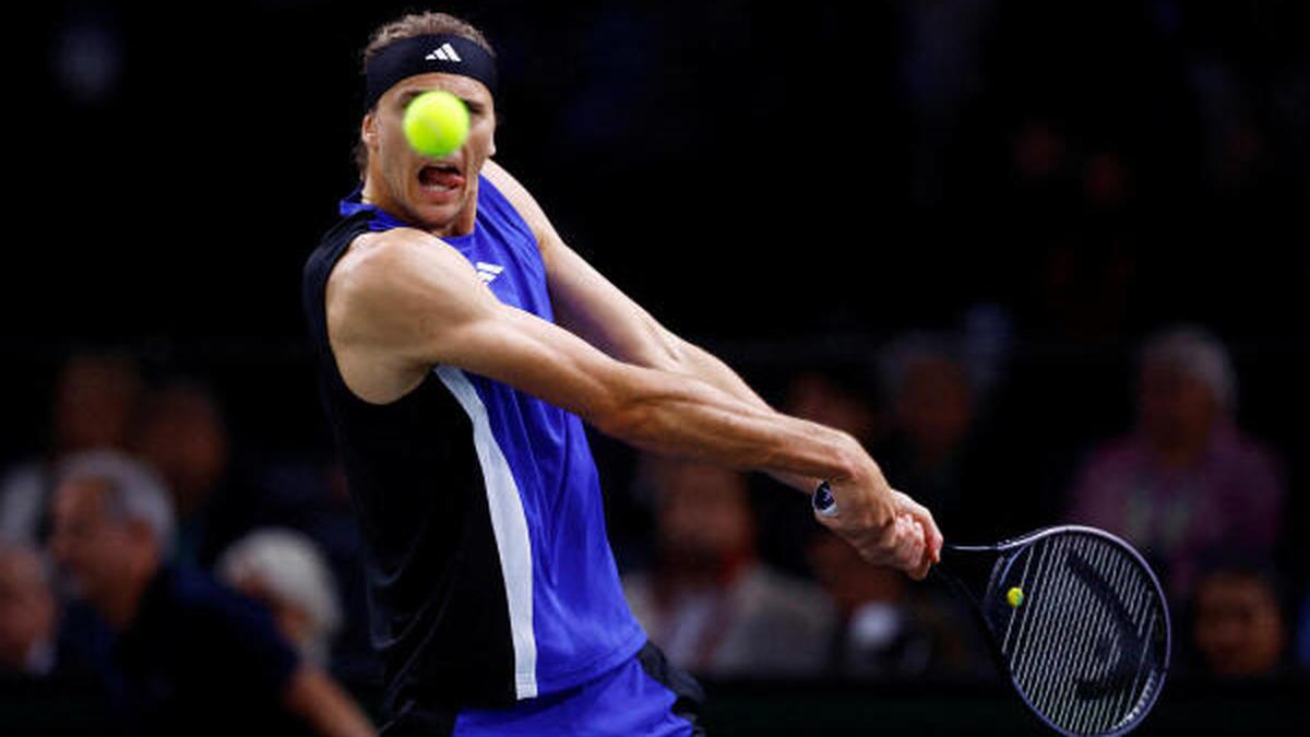 Paris Masters final: Zverev powers past Rune