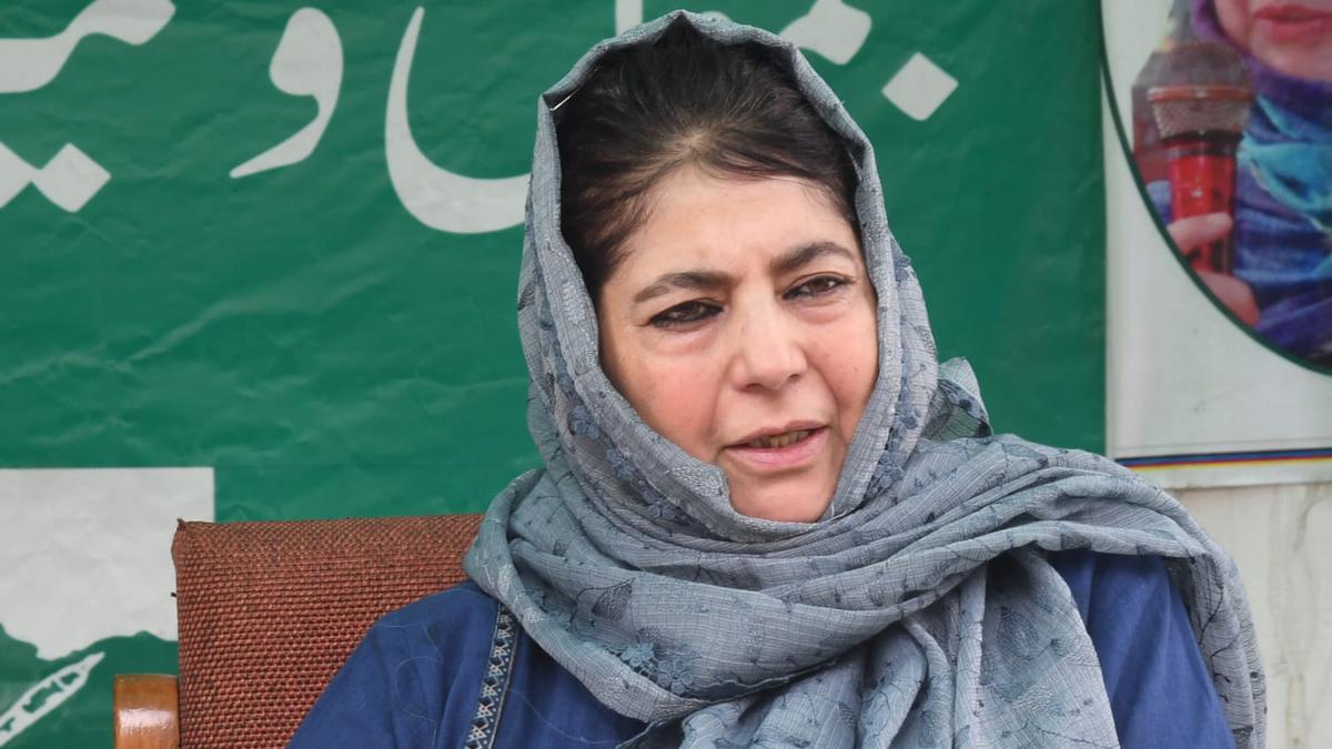 Mehbooba says local youth being arrested, tortured in run-up to G20 event in J&K