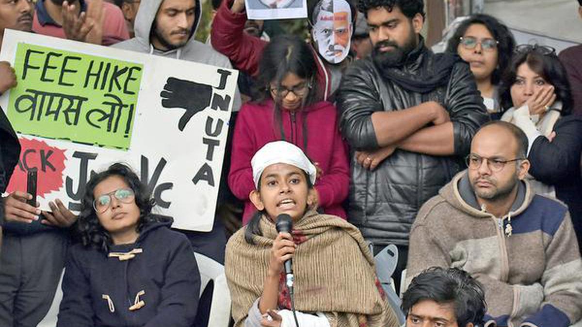 JNU violence: The night of the long rods