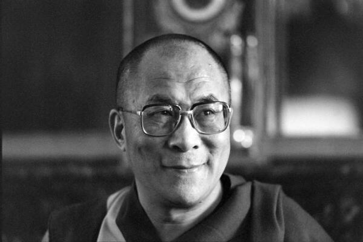 Tibetan spiritual leader the Dalai Lama during his visit to the Bec Abbey in Le Bec Hellouin on May 30, 1986. Tibetan spiritual leader the Dalai Lama during his visit to the Bec Abbey in Le Bec Hellouin on May 30, 1986.