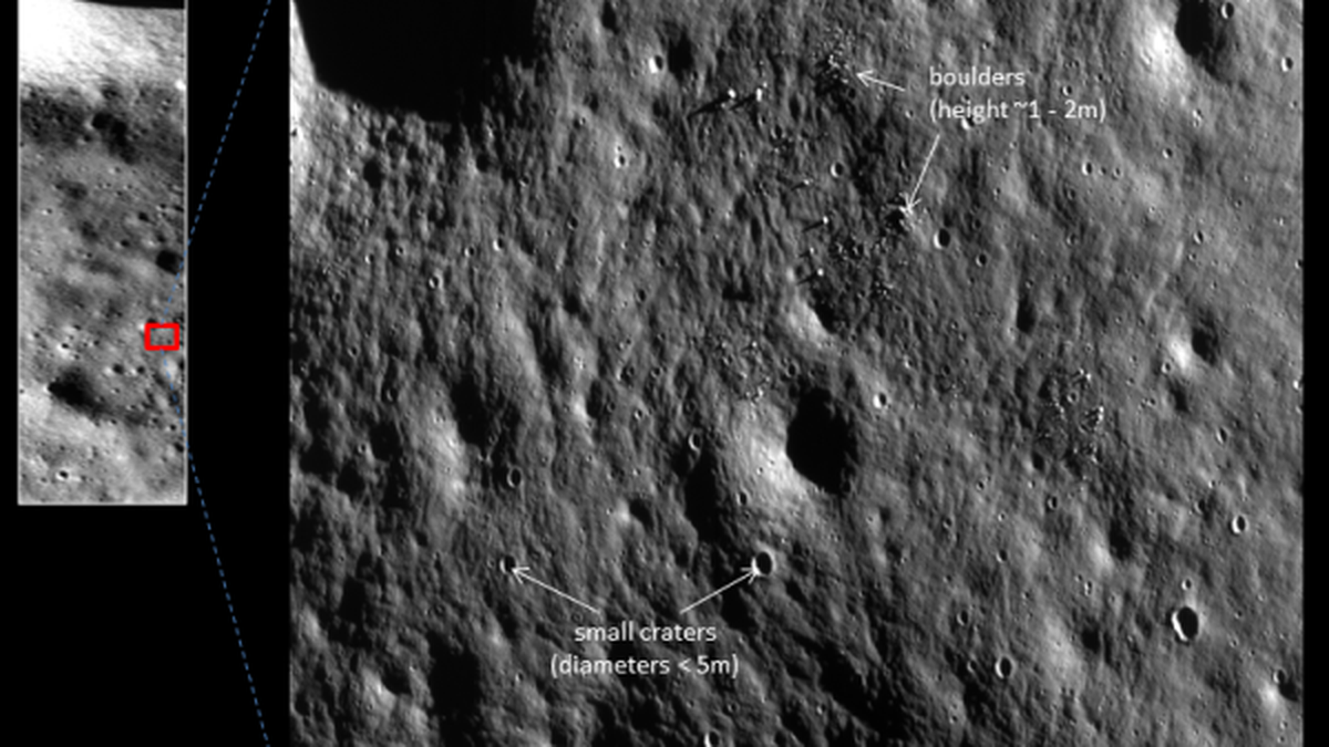 Chandrayaan 2: ISRO releases pictures of moon surface