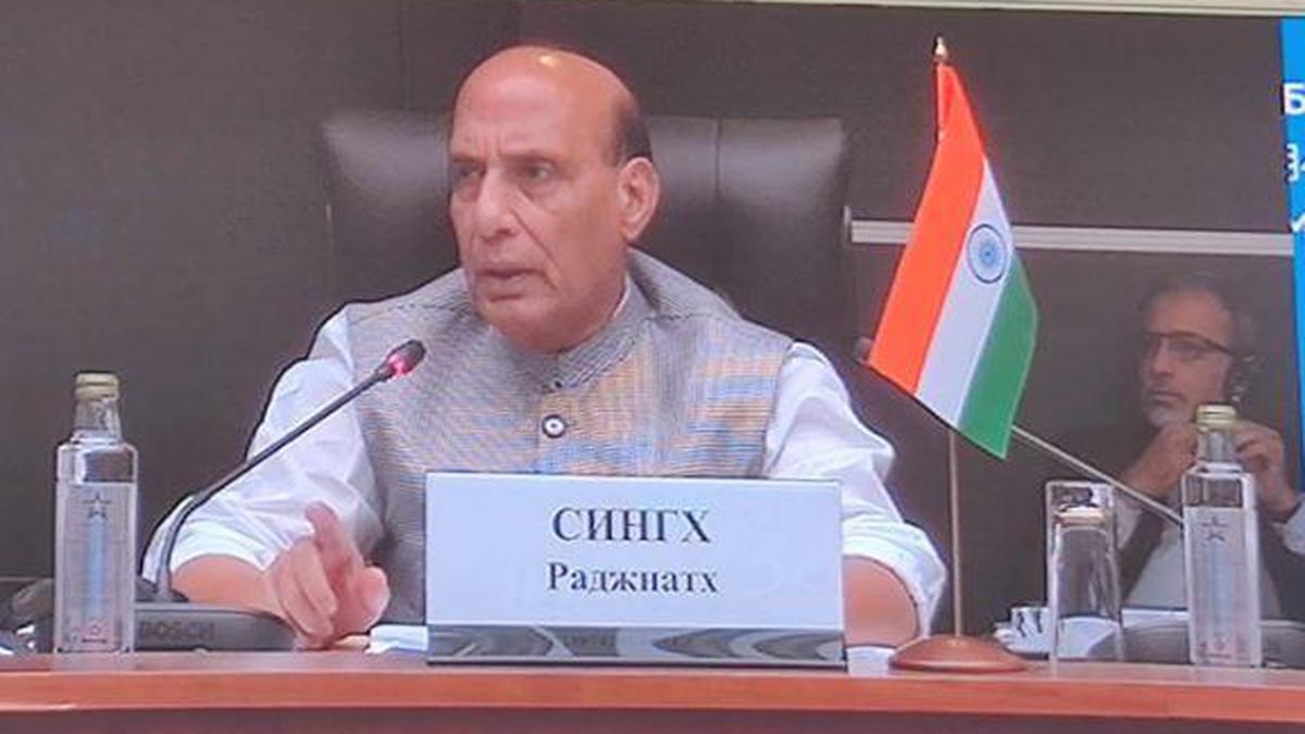 SCO meet | Peaceful resolution of differences key to ensure regional stability, says Rajnath