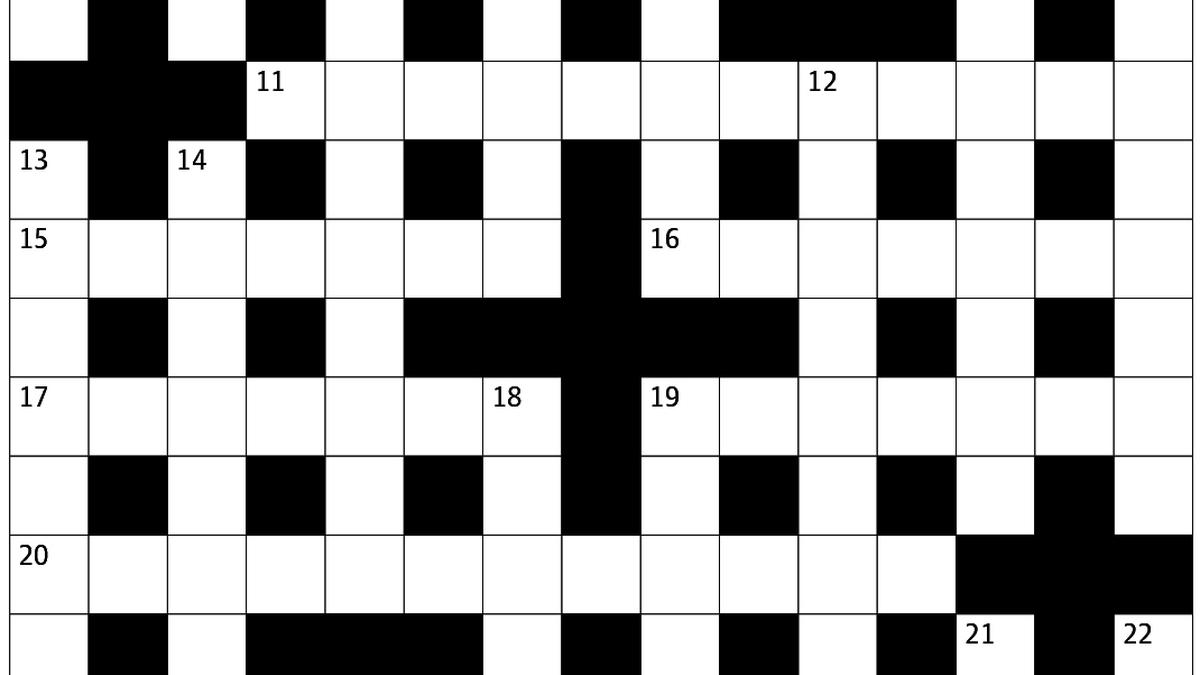 The Sunday Crossword No. 3315