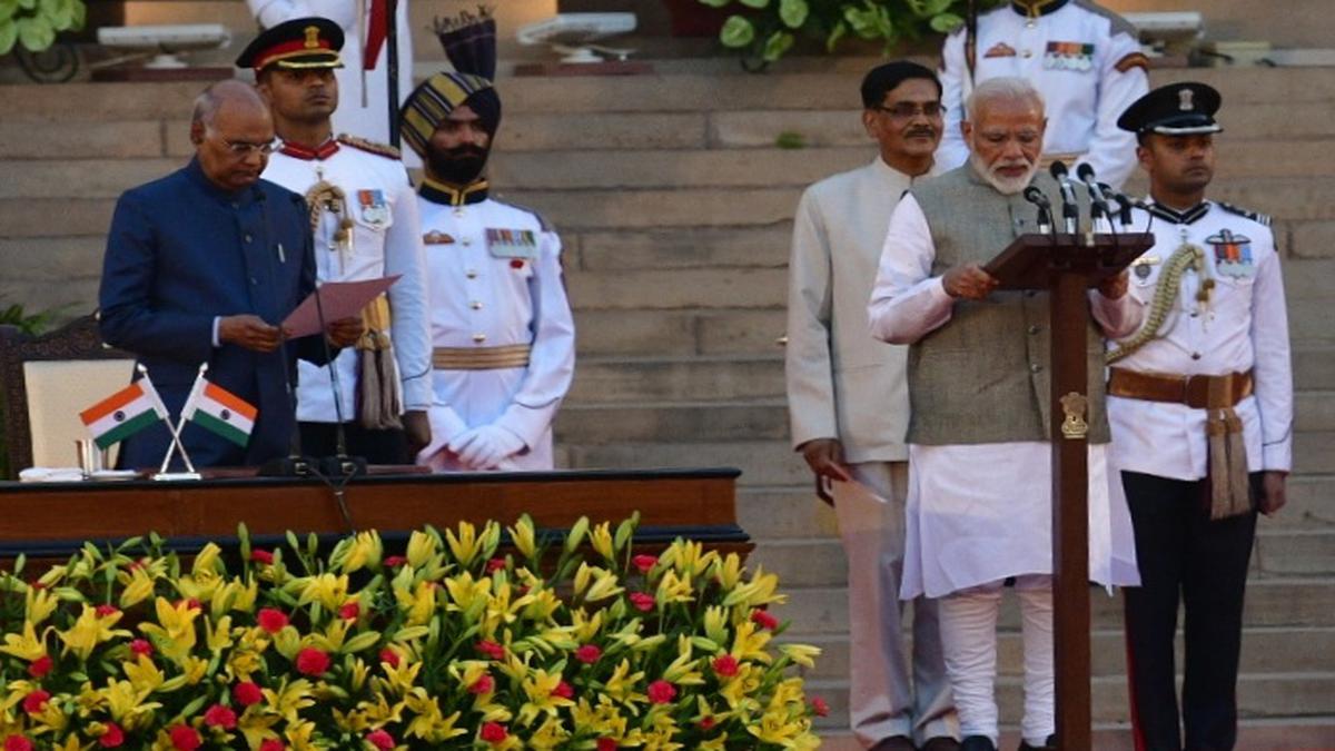 Narendra Modi swearingin ceremony live updates Modi takes oath as PM